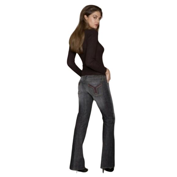 Citizens of Humanity Kelly Low Rise Purple Stitch Venetian Bootcut Stretch 26 - Picture 1 of 13